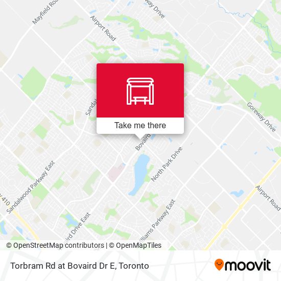 Torbram Rd at Bovaird Dr E map