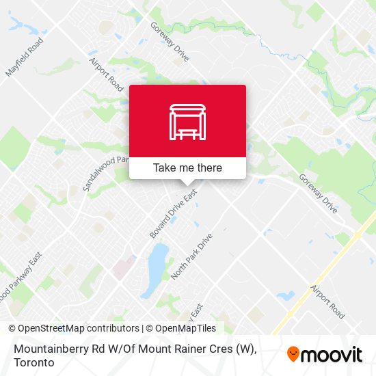 Mountainberry Rd W / Of Mount Rainer Cres plan