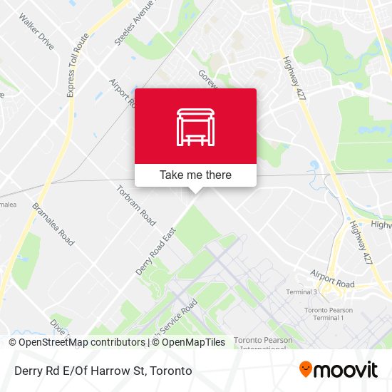 Derry Rd E/Of Harrow St map