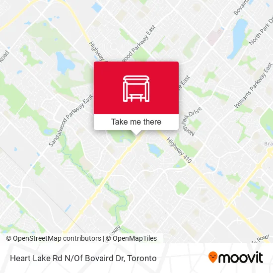 Heart Lake Rd N/Of Bovaird Dr map