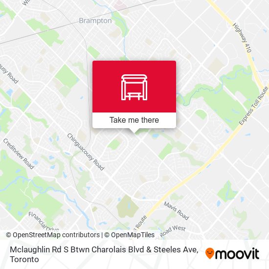 Mclaughlin Rd S Btwn Charolais Blvd & Steeles Ave map