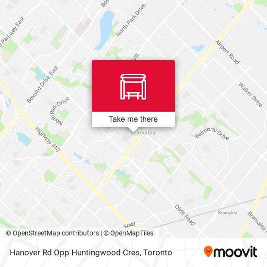 Hanover Rd Opp Huntingwood Cres map