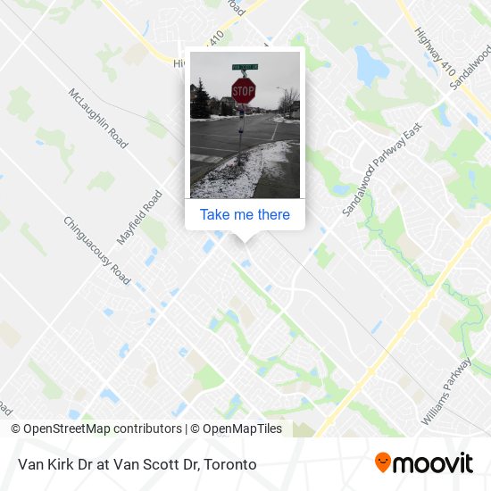 Van Kirk Dr at Van Scott Dr map