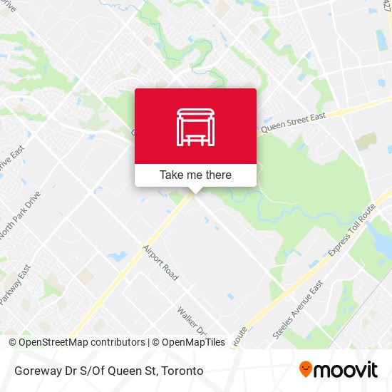 Goreway Dr S/Of Queen St map