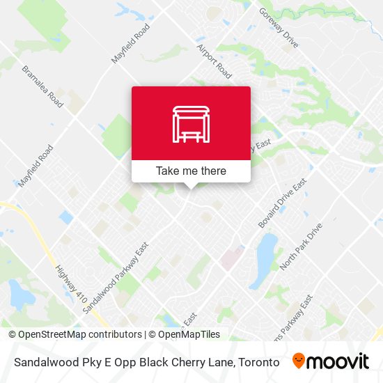 Sandalwood Pky E Opp Black Cherry Lane map