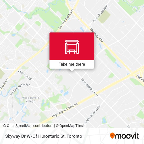 Skyway Dr W/Of Hurontario St plan