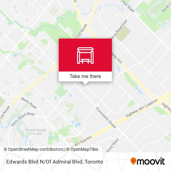 Edwards Blvd N/Of Admiral Blvd map