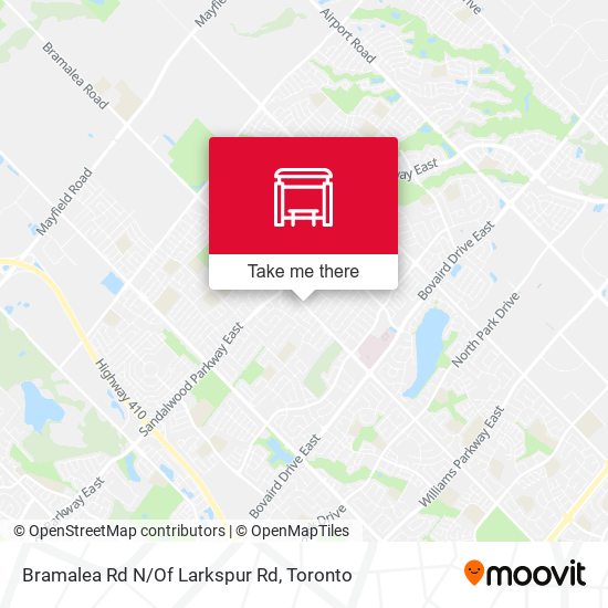 Bramalea Rd N/Of Larkspur Rd plan