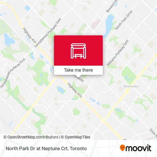 North Park Dr at Neptune Crt map