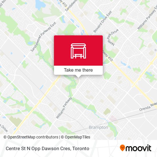 Centre St N Opp Dawson Cres map