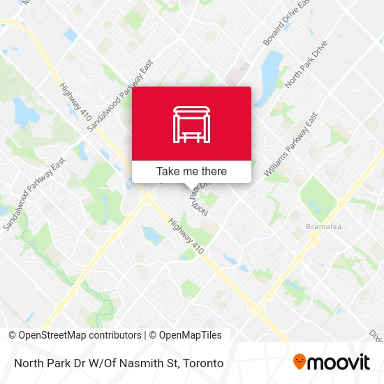 North Park Dr W/Of Nasmith St map