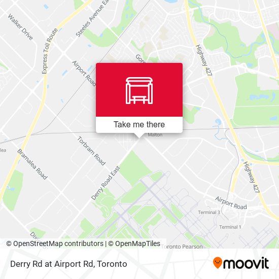 Derry Rd at Airport Rd plan