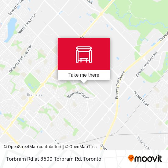 Torbram Rd at 8500 Torbram Rd map
