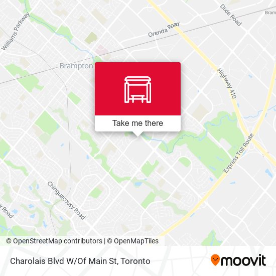Charolais Blvd W/Of Main St map