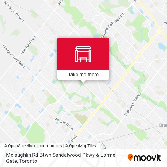 Mclaughlin Rd Btwn Sandalwood Pkwy & Lormel Gate map