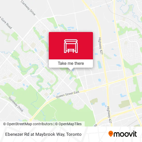 Ebenezer Rd at Maybrook Way map
