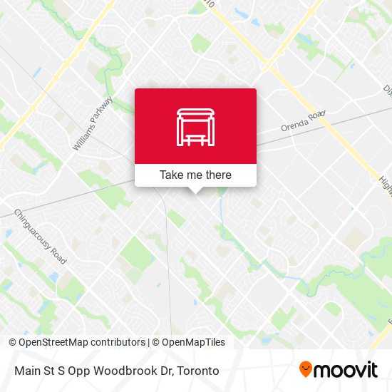 Main St S Opp Woodbrook Dr map