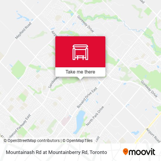 Mountainash Rd at Mountainberry Rd plan