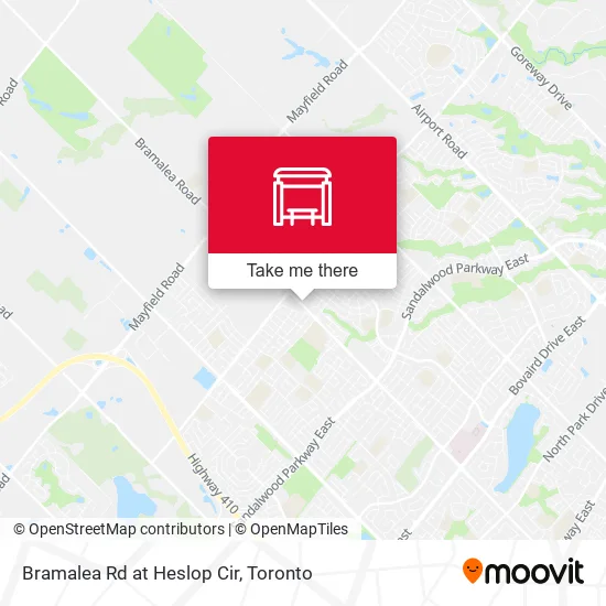 Bramalea Rd at Heslop Cir map