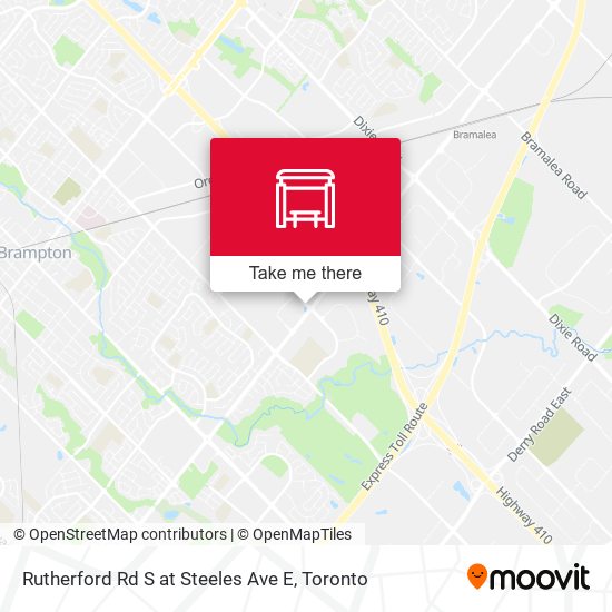 Rutherford Rd S at Steeles Ave E plan