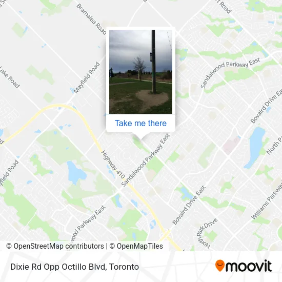 Dixie Rd Opp Octillo Blvd map
