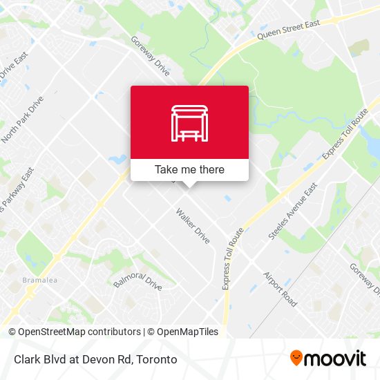 Clark Blvd at Devon Rd plan