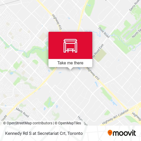 Kennedy Rd S at Secretariat Crt plan
