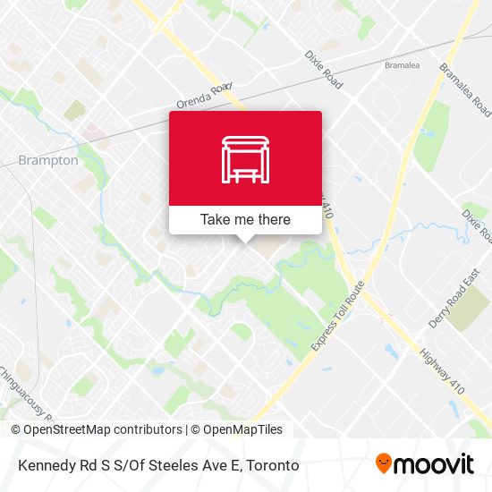 Kennedy Rd S S / Of Steeles Ave E map