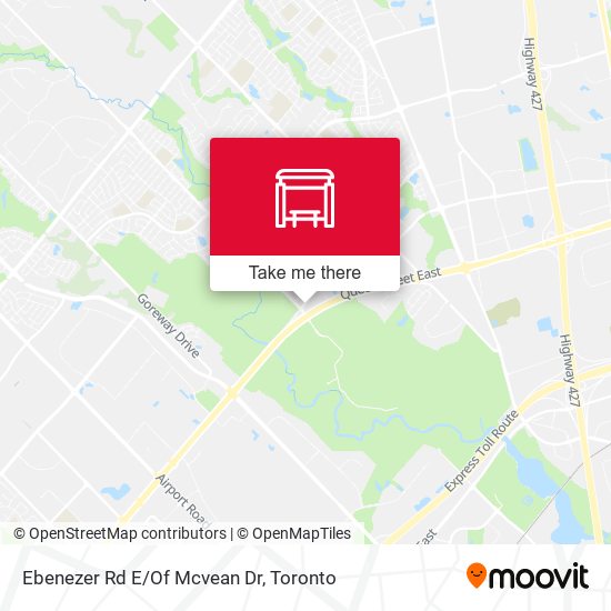 Ebenezer Rd E/Of Mcvean Dr plan