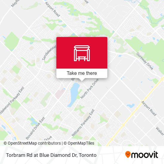 Torbram Rd at Blue Diamond Dr map