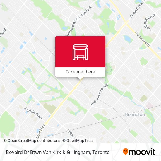 Bovaird Dr Btwn Van Kirk & Gillingham plan