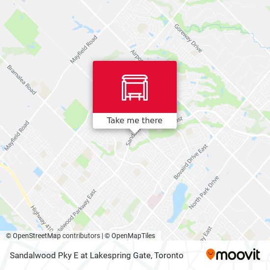 Sandalwood Pky E at Lakespring Gate map