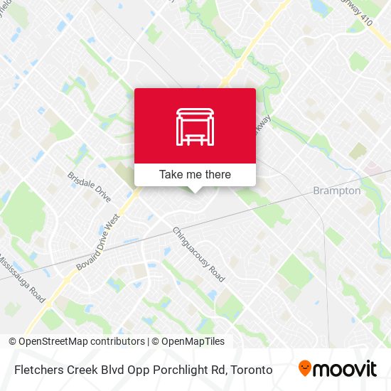 Fletchers Creek Blvd Opp Porchlight Rd map