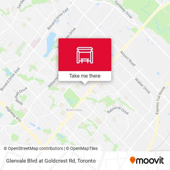 Glenvale Blvd at Goldcrest Rd plan