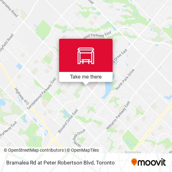 Bramalea Rd at Peter Robertson Blvd plan
