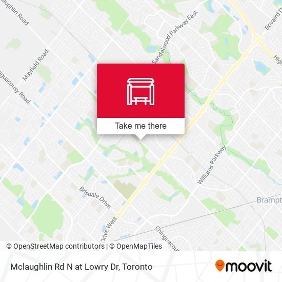 Mclaughlin Rd N at Lowry Dr map