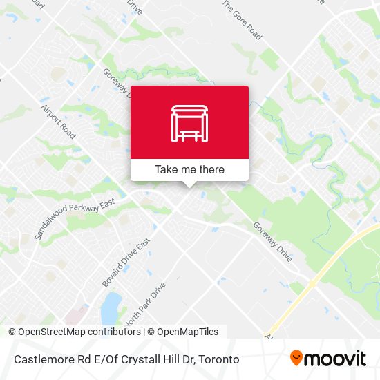 Castlemore Rd E / Of Crystall Hill Dr map
