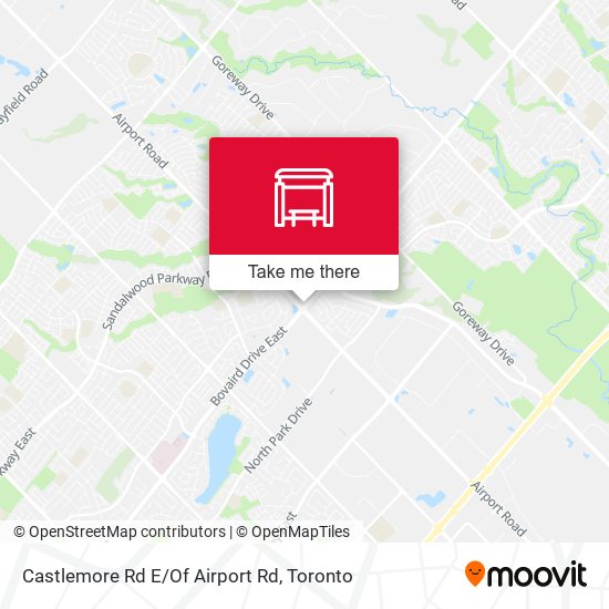 Castlemore Rd E/Of Airport Rd map