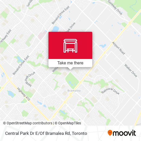 Central Park Dr E / Of Bramalea Rd map