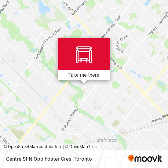 Centre St N Opp Foster Cres map