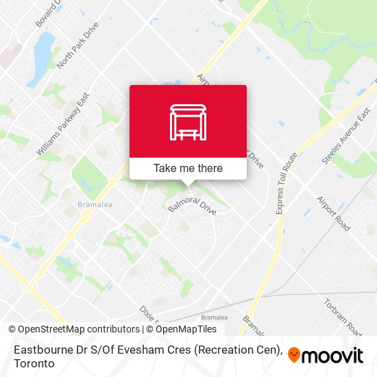 Eastbourne Dr S / Of Evesham Cres (Recreation Cen) map