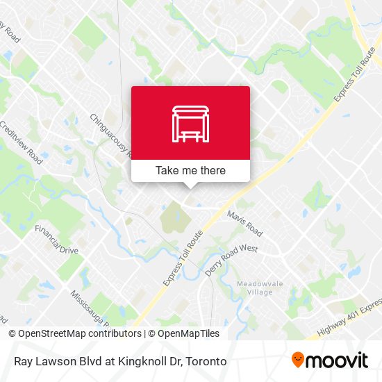 Ray Lawson Blvd at Kingknoll Dr plan