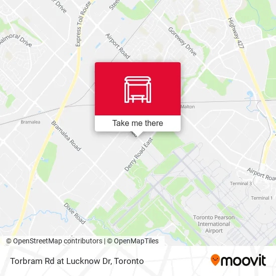 Torbram Rd at Lucknow Dr map