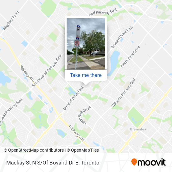Mackay St N S/Of Bovaird Dr E map