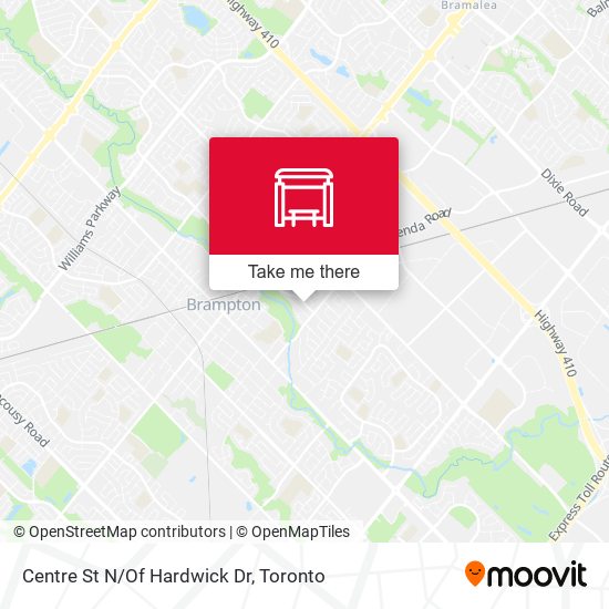 Centre St N/Of Hardwick Dr map