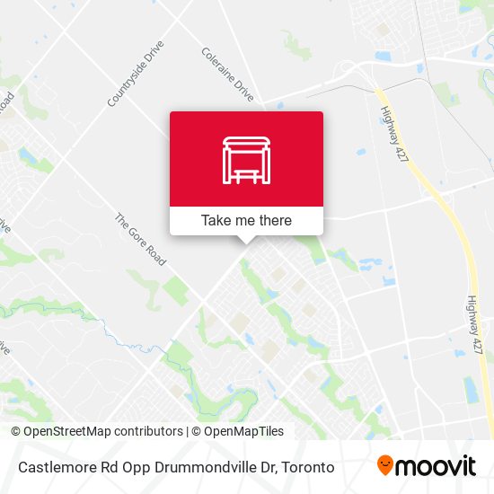 Castlemore Rd Opp Drummondville Dr map