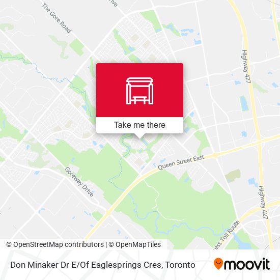 Don Minaker Dr E / Of Eaglesprings Cres map