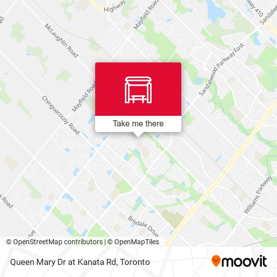 Queen Mary Dr at Kanata Rd plan