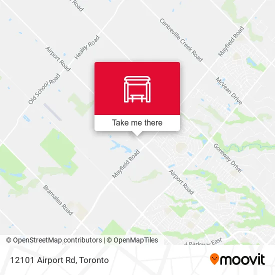 12101 Airport Rd map