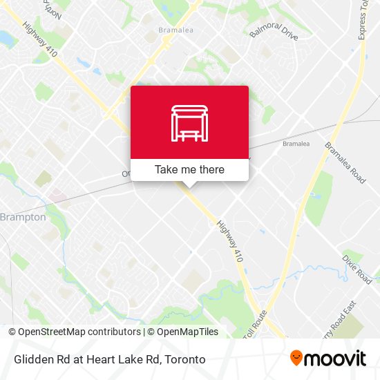 Glidden Rd at Heart Lake Rd plan